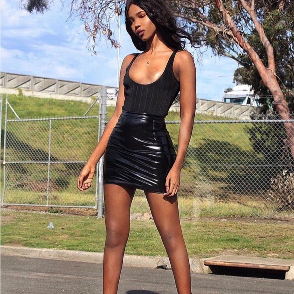 House of CB Perle Bodysuit size S in black, BNWT